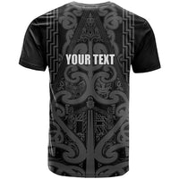 Maori Language Week Personalised T Shirt Kia Mau Ki To Ukaipo Grey Color