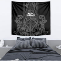 Maori Language Week Tapestry Kia Mau Ki To Ukaipo Grey Color LT14 - Polynesian Pride