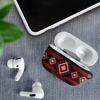 Aotearoa Atua Tumatauenga AirPods Case Maori God Of War Taniko Motifs LT14 - Polynesian Pride