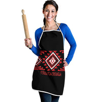 Aotearoa Atua Tumatauenga Apron Maori God Of War Taniko Motifs LT14 - Polynesian Pride
