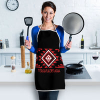 Aotearoa Atua Tumatauenga Apron Maori God Of War Taniko Motifs LT14 - Polynesian Pride
