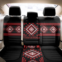 Aotearoa Atua Tumatauenga Back Car Seat Cover Maori God Of War Taniko Motifs LT14 - Polynesian Pride