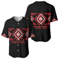Aotearoa Atua Tumatauenga Personalised Baseball Jersey Maori God Of War Taniko Motifs LT14 - Polynesian Pride