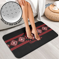 Aotearoa Atua Tumatauenga Bathroom Set Maori God Of War Taniko Motifs
