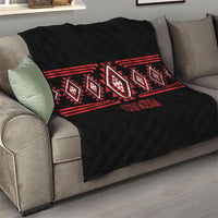 Aotearoa Atua Tumatauenga Quilt Maori God Of War Taniko Motifs LT14 - Polynesian Pride