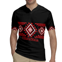 Aotearoa Atua Tumatauenga Personalised Rugby Jersey Maori God Of War Taniko Motifs LT14 - Polynesian Pride