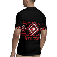 Aotearoa Atua Tumatauenga Personalised Rugby Jersey Maori God Of War Taniko Motifs LT14 - Polynesian Pride