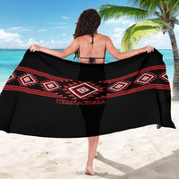 Aotearoa Atua Tumatauenga Sarong Maori God Of War Taniko Motifs LT14 - Polynesian Pride