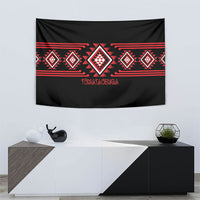 Aotearoa Atua Tumatauenga Tapestry Maori God Of War Taniko Motifs LT14 - Polynesian Pride