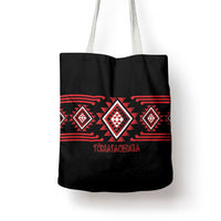 Aotearoa Atua Tumatauenga Tote Bag Maori God Of War Taniko Motifs LT14 - Polynesian Pride