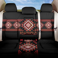 Aotearoa Atua Ruaumoko Back Car Seat Cover Maori Powerful God Taniko Motifs LT14 One Size Orange - Polynesian Pride