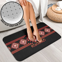 Aotearoa Atua Ruaumoko Bathroom Set Maori Powerful God Taniko Motifs
