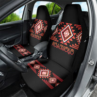 Aotearoa Atua Ruaumoko Car Seat Cover Maori Powerful God Taniko Motifs LT14 - Polynesian Pride