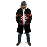 Aotearoa Atua Ruaumoko Personalised Cloak Maori Powerful God Taniko Motifs LT14 - Polynesian Pride