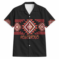 Aotearoa Atua Ruaumoko Personalised Hawaiian Shirt Maori Powerful God Taniko Motifs LT14 Orange - Polynesian Pride