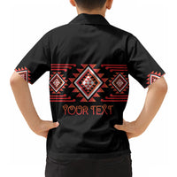 Aotearoa Atua Ruaumoko Personalised Hawaiian Shirt Maori Powerful God Taniko Motifs LT14 - Polynesian Pride