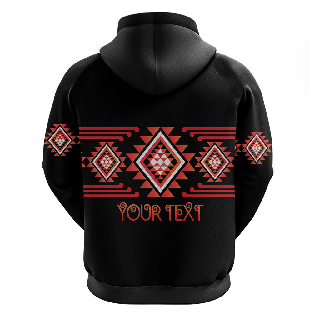 Aotearoa Atua Ruaumoko Personalised Hoodie Maori Powerful God Taniko Motifs LT14 - Polynesian Pride