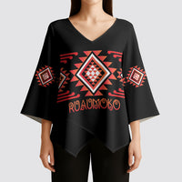 Aotearoa Atua Ruaumoko Personalised Kimono Sleeve Blouse Maori Powerful God Taniko Motifs LT14 - Polynesian Pride
