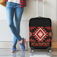 Aotearoa Atua Ruaumoko Luggage Cover Maori Powerful God Taniko Motifs LT14 - Polynesian Pride