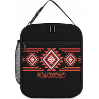 Aotearoa Atua Ruaumoko Lunch Bag Maori Powerful God Taniko Motifs