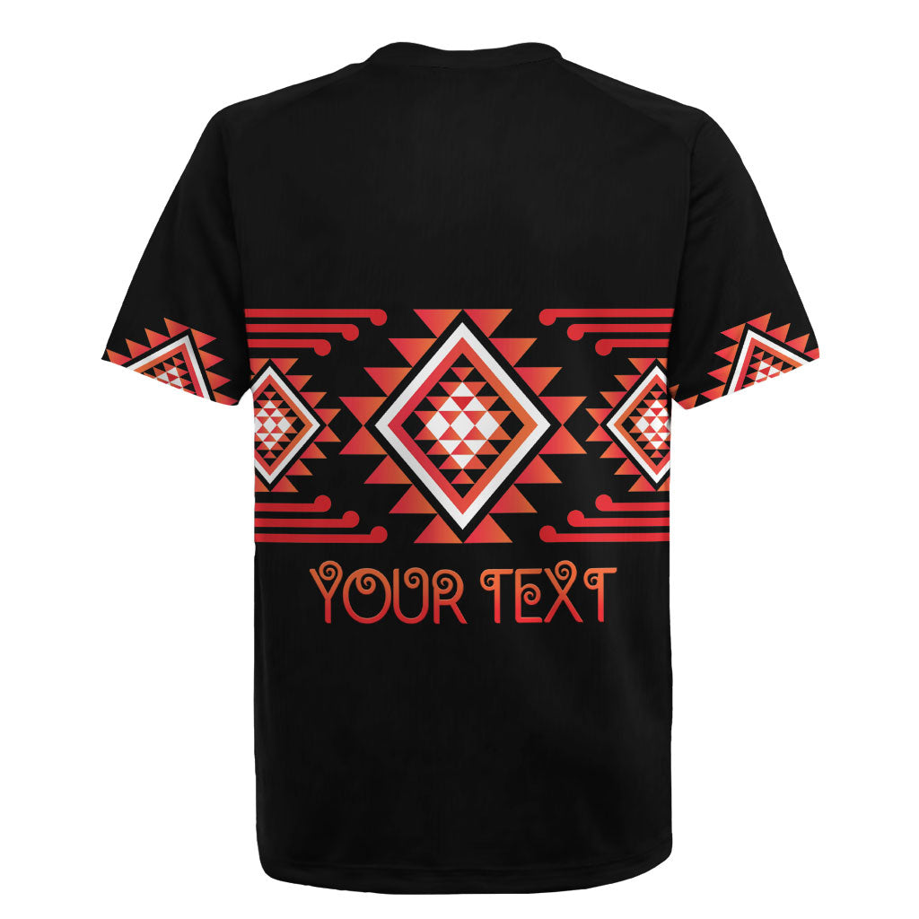 Aotearoa Atua Ruaumoko Personalised Rugby Jersey Maori Powerful God Taniko Motifs LT14 - Polynesian Pride