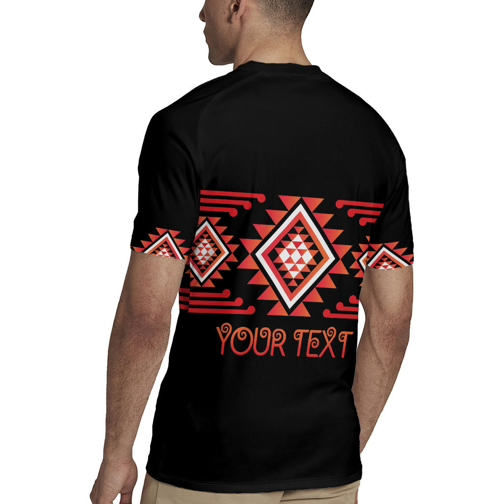 Aotearoa Atua Ruaumoko Personalised Rugby Jersey Maori Powerful God Taniko Motifs LT14 - Polynesian Pride
