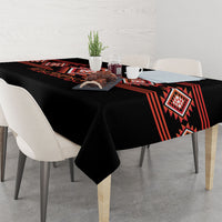 Aotearoa Atua Ruaumoko Tablecloth Maori Powerful God Taniko Motifs LT14 - Polynesian Pride