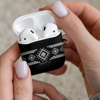 Aotearoa Atua Rehua AirPods Case Maori God Of Healing Taniko Motifs LT14 - Polynesian Pride