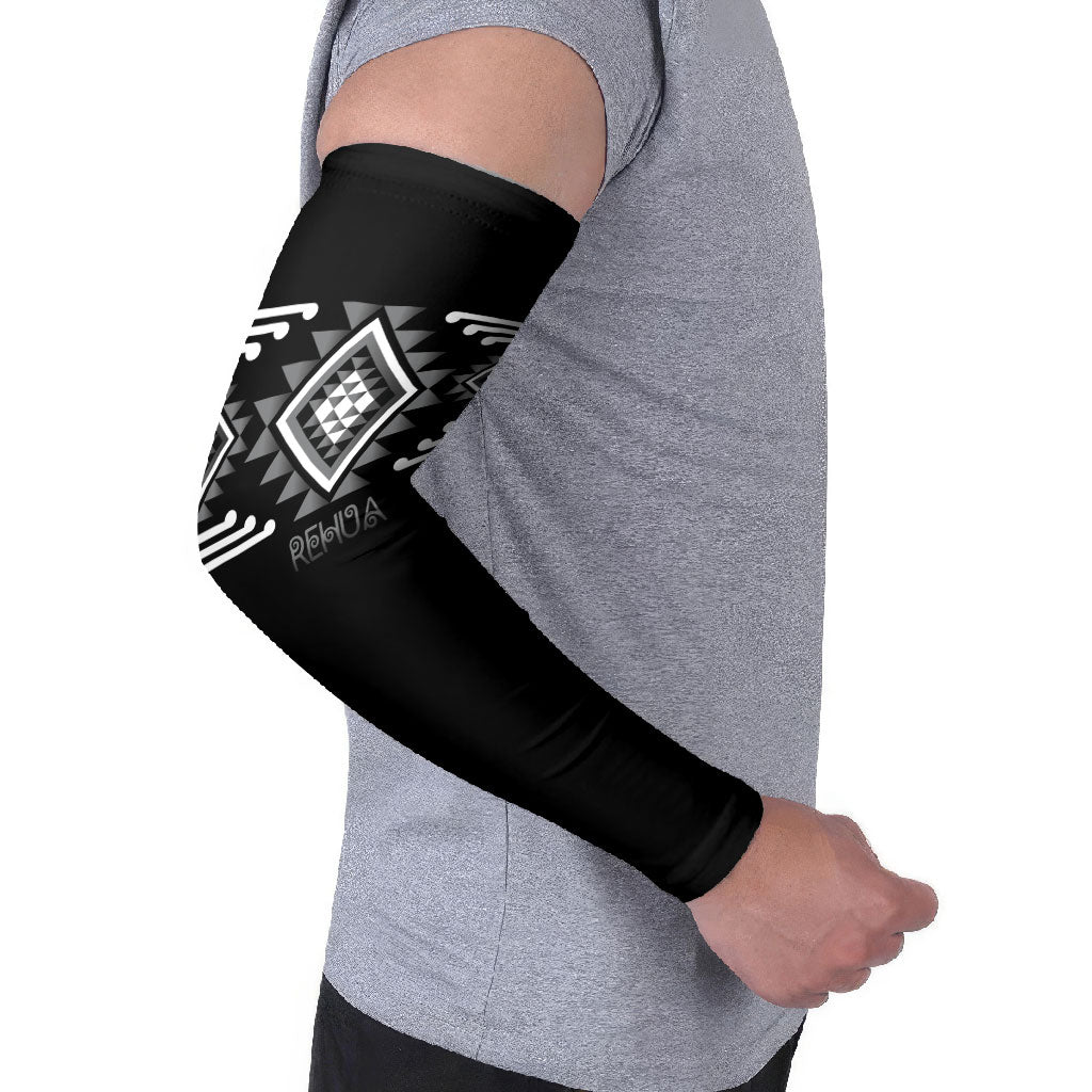 Aotearoa Atua Rehua Personalised Arm Sleeves Maori God Of Healing Taniko Motifs LT14 - Polynesian Pride