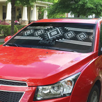 Aotearoa Atua Rehua Auto Sun Shade Maori God Of Healing Taniko Motifs LT14 - Polynesian Pride