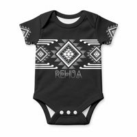 Aotearoa Atua Rehua Personalised Baby Onesie Maori God Of Healing Taniko Motifs