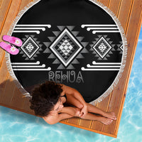 Aotearoa Atua Rehua Beach Blanket Maori God Of Healing Taniko Motifs LT14 - Polynesian Pride