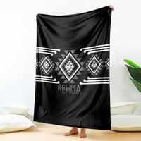 Aotearoa Atua Rehua Blanket Maori God Of Healing Taniko Motifs LT14 - Polynesian Pride