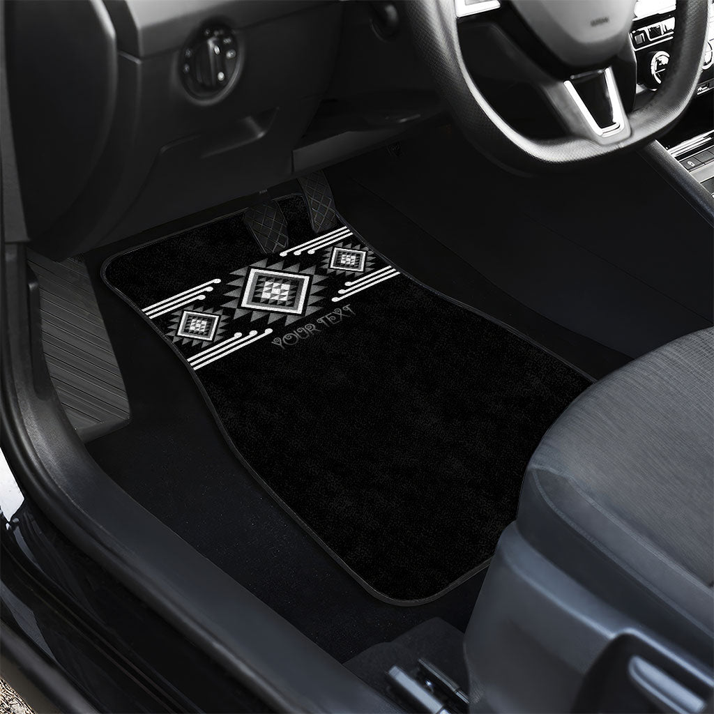 Aotearoa Atua Rehua Personalised Car Mats Maori God Of Healing Taniko Motifs LT14 - Polynesian Pride