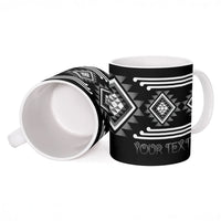 Aotearoa Atua Rehua Personalised Ceramic Mug Maori God Of Healing Taniko Motifs LT14 - Polynesian Pride