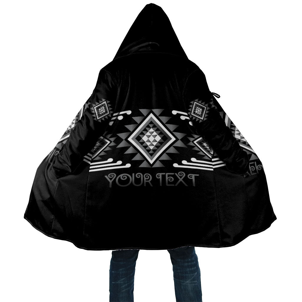 Aotearoa Atua Rehua Personalised Cloak Maori God Of Healing Taniko Motifs LT14 Unisex Grey - Polynesian Pride