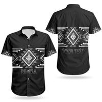 Aotearoa Atua Rehua Personalised Couples Matching Tank Maxi Dress and Hawaiian Shirt Maori God Of Healing Taniko Motifs LT14 - Polynesian Pride