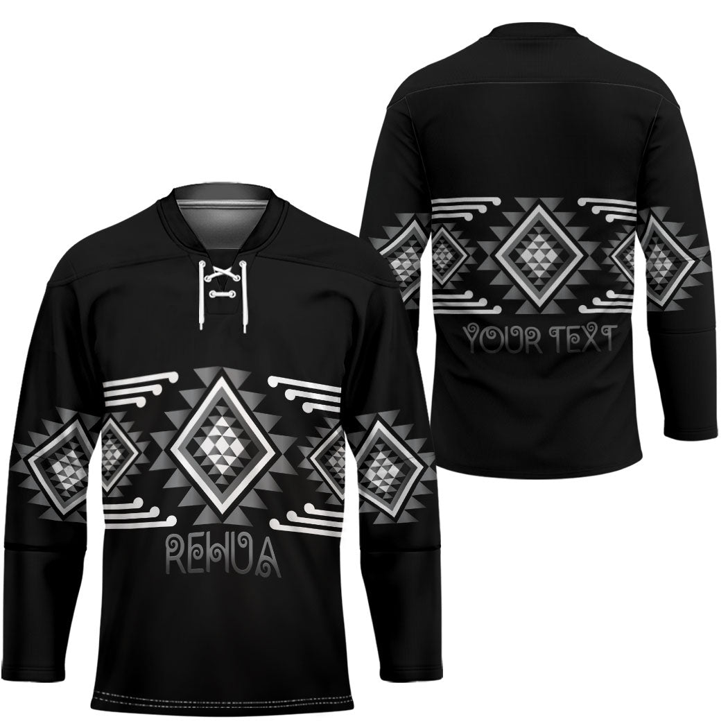Aotearoa Atua Rehua Personalised Hockey Jersey Maori God Of Healing Taniko Motifs LT14 - Polynesian Pride
