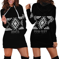 Aotearoa Atua Rehua Personalised Hoodie Dress Maori God Of Healing Taniko Motifs LT14 - Polynesian Pride