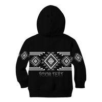 Aotearoa Atua Rehua Personalised Kid Hoodie Maori God Of Healing Taniko Motifs LT14 - Polynesian Pride