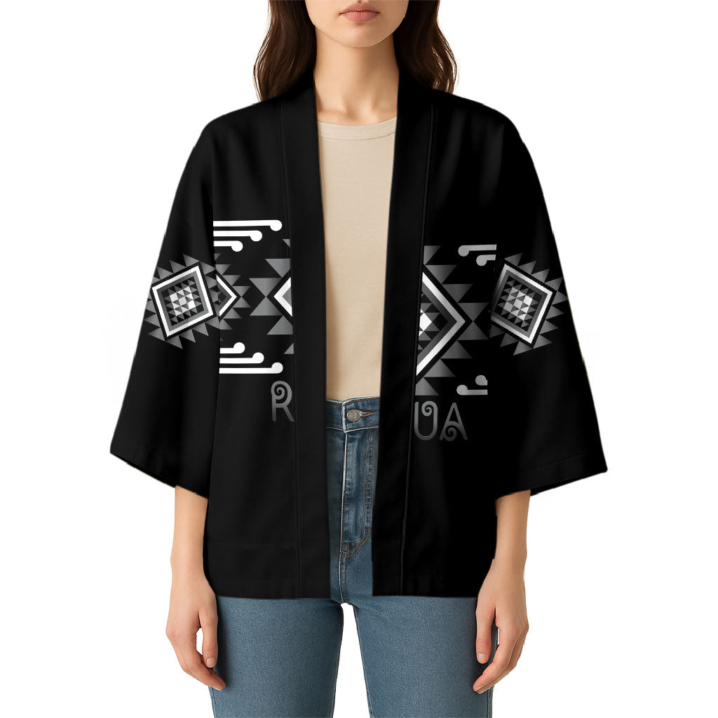 Aotearoa Atua Rehua Personalised Kimono Maori God Of Healing Taniko Motifs LT14 - Polynesian Pride