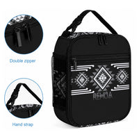 Aotearoa Atua Rehua Lunch Bag Maori God Of Healing Taniko Motifs