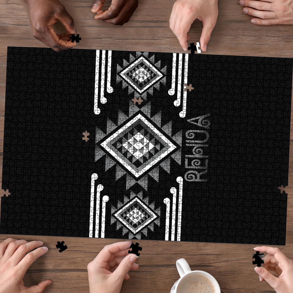 Aotearoa Atua Rehua Puzzle Maori God Of Healing Taniko Motifs LT14 - Polynesian Pride