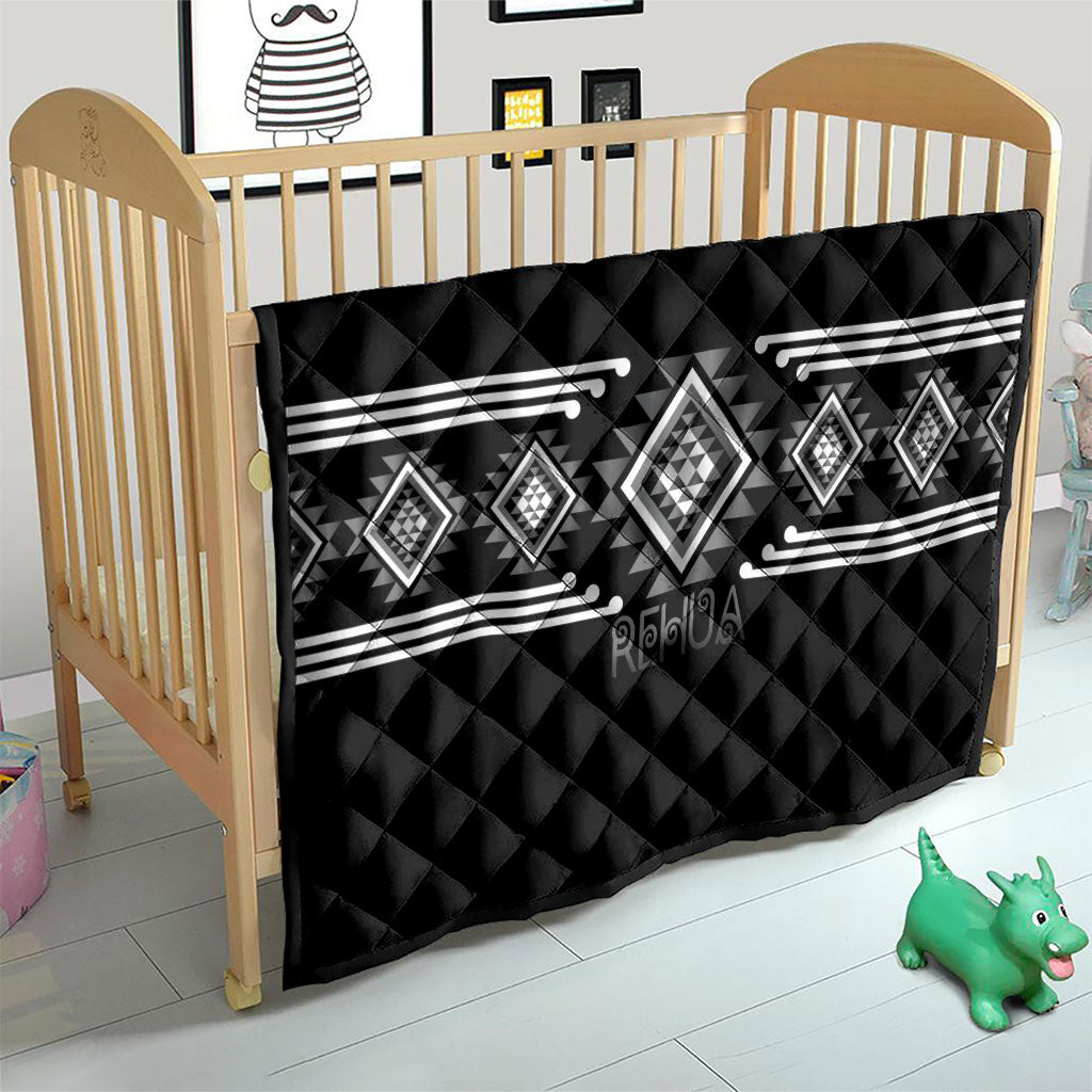 Aotearoa Atua Rehua Quilt Maori God Of Healing Taniko Motifs LT14 - Polynesian Pride