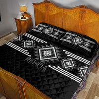 Aotearoa Atua Rehua Quilt Bed Set Maori God Of Healing Taniko Motifs LT14 - Polynesian Pride