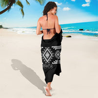Aotearoa Atua Rehua Sarong Maori God Of Healing Taniko Motifs LT14 - Polynesian Pride