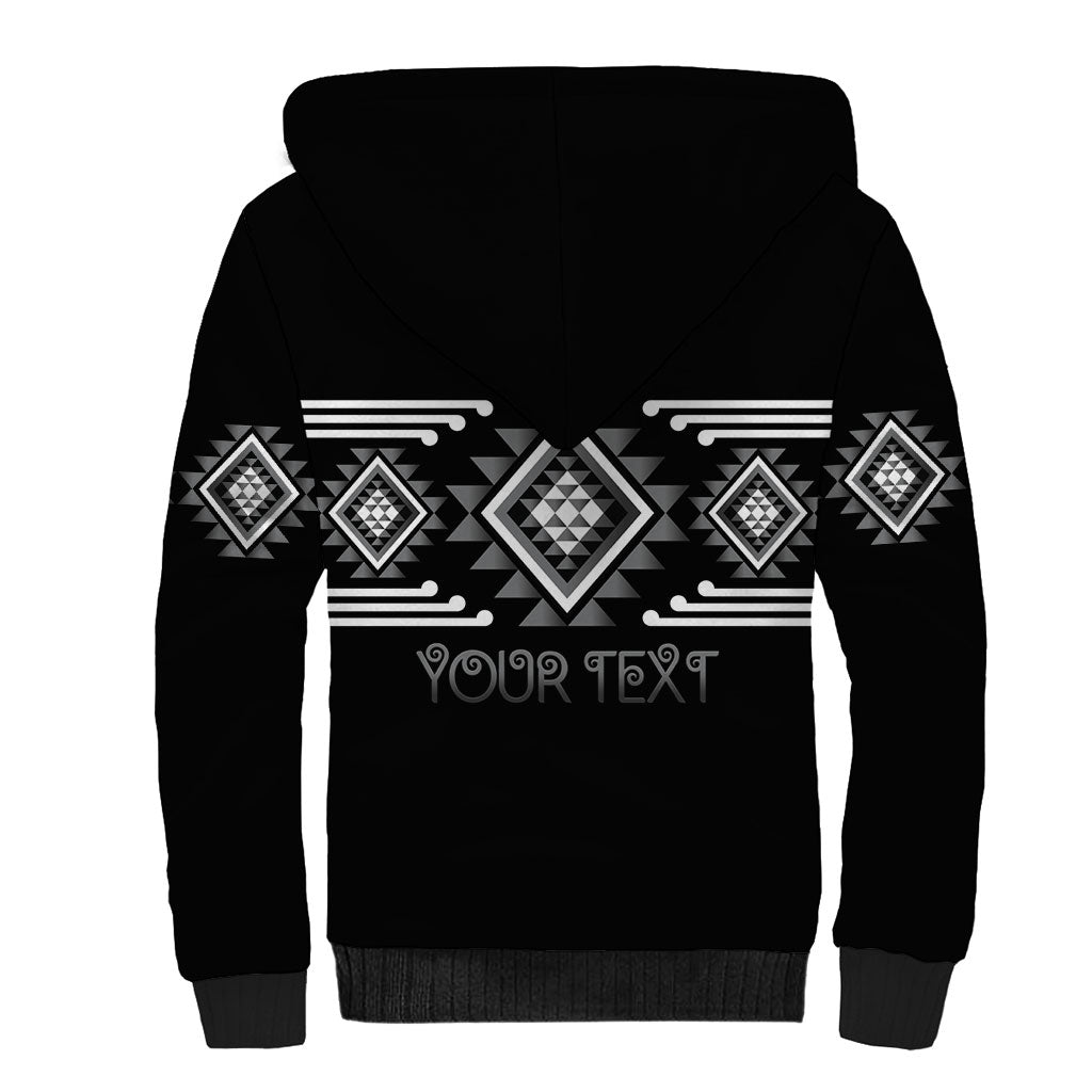 Aotearoa Atua Rehua Personalised Sherpa Hoodie Maori God Of Healing Taniko Motifs LT14 - Polynesian Pride