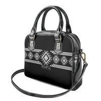 Aotearoa Atua Rehua Shoulder Handbag Maori God Of Healing Taniko Motifs LT14 - Polynesian Pride