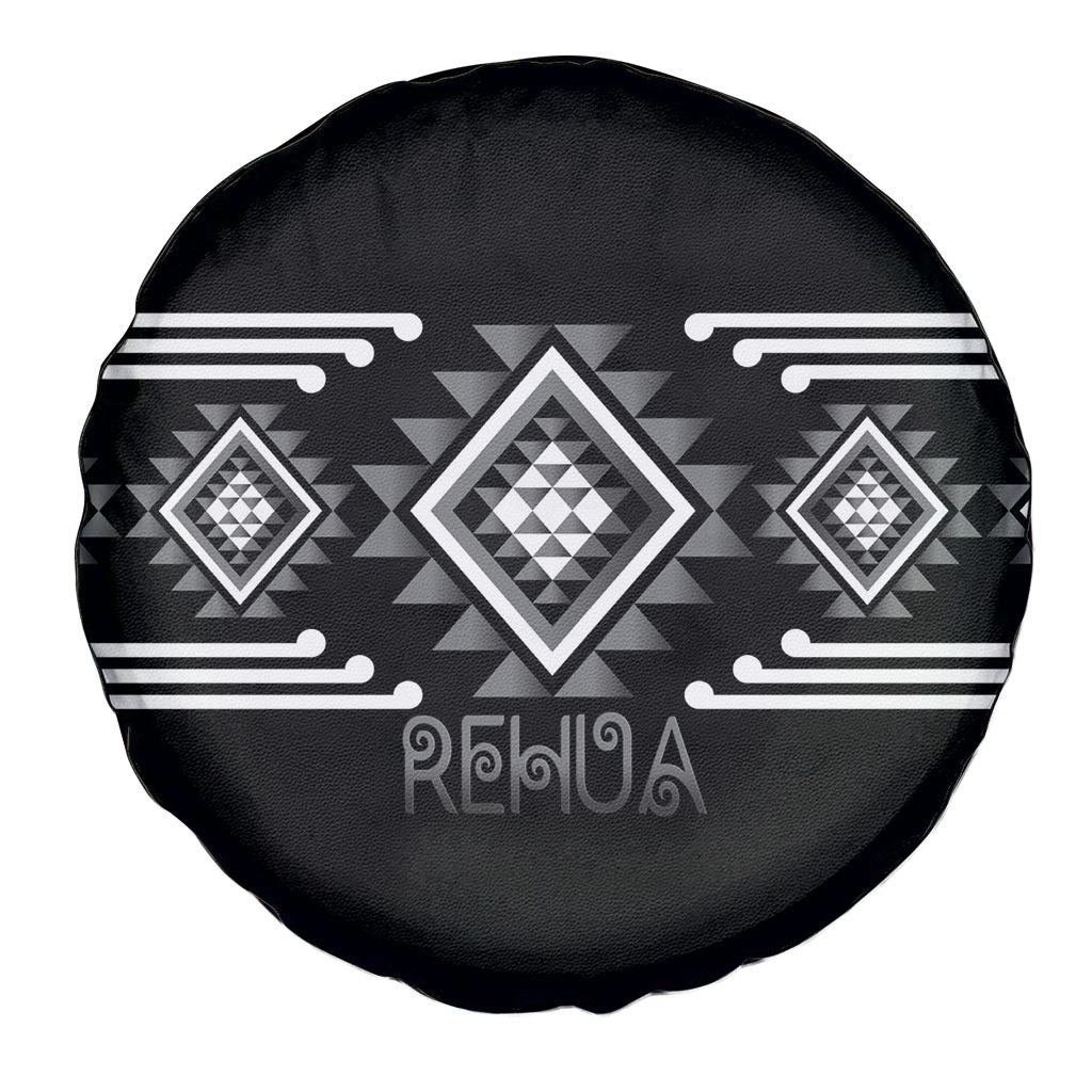 Aotearoa Atua Rehua Spare Tire Cover Maori God Of Healing Taniko Motifs LT14 - Polynesian Pride