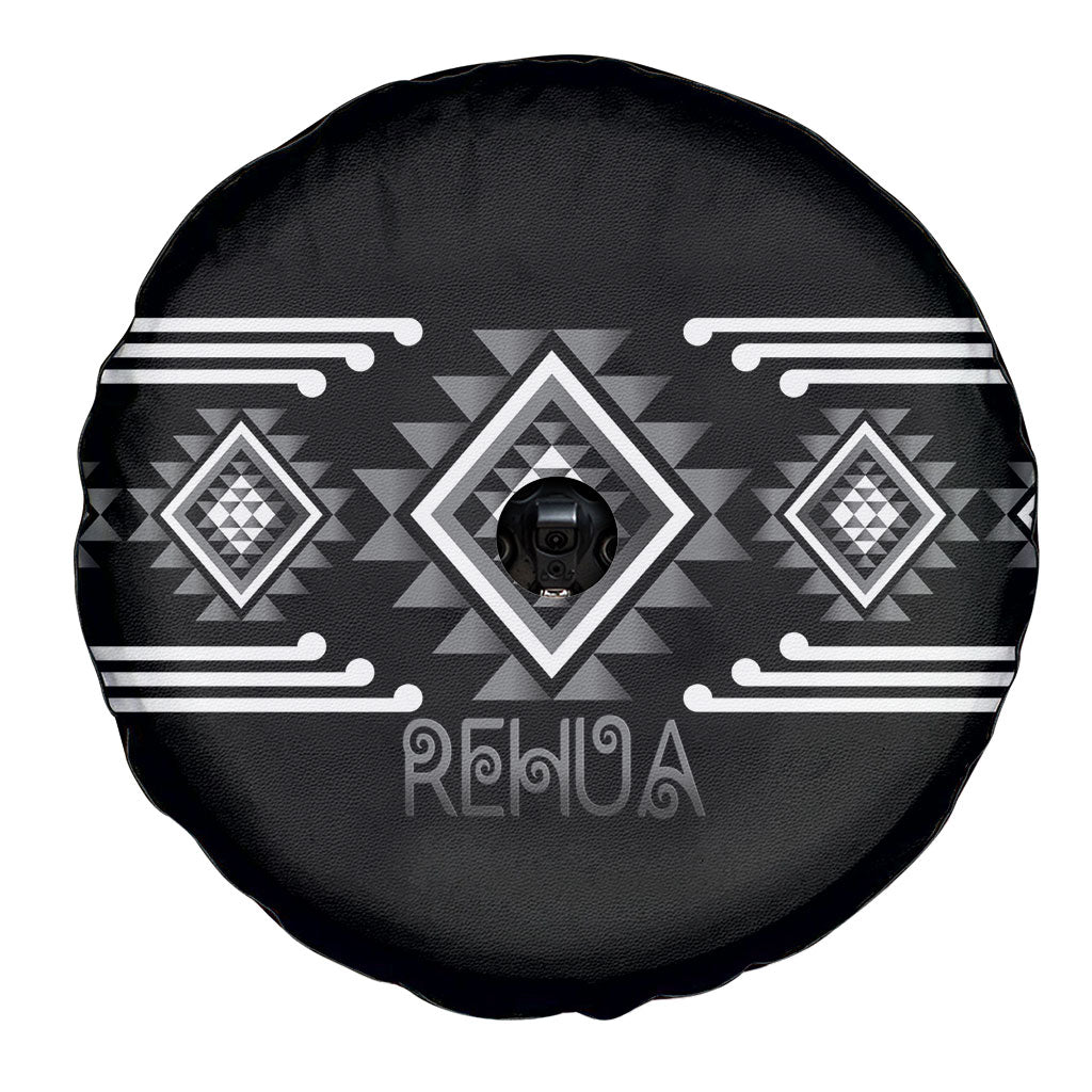 Aotearoa Atua Rehua Spare Tire Cover Maori God Of Healing Taniko Motifs LT14 - Polynesian Pride